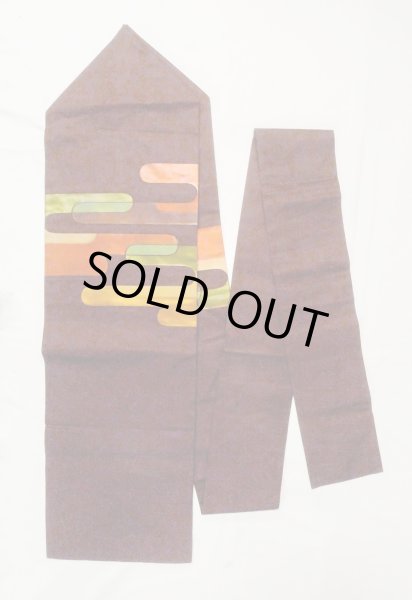 Photo8: CO0319G KOMON dyed (Grade A) and NAGOYA OBI sash (Grade B) (8)