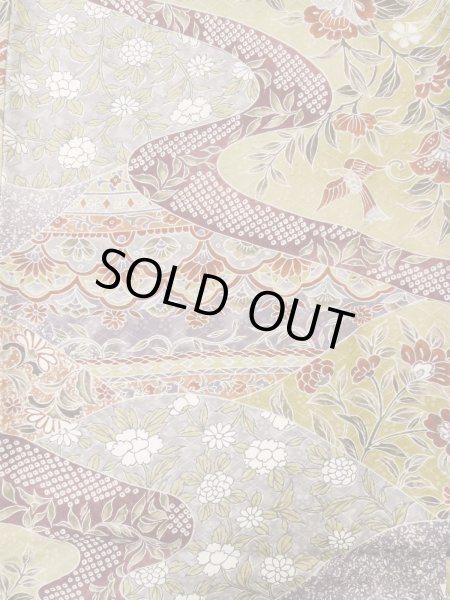 Photo12: CO0319G KOMON dyed (Grade A) and NAGOYA OBI sash (Grade B) (12)