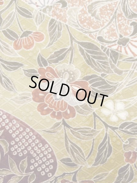 Photo14: CO0319G KOMON dyed (Grade A) and NAGOYA OBI sash (Grade B) (14)