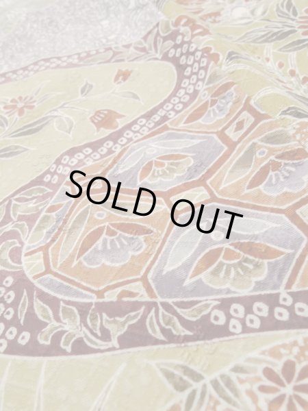 Photo18: CO0319G KOMON dyed (Grade A) and NAGOYA OBI sash (Grade B) (18)