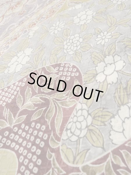 Photo19: CO0319G KOMON dyed (Grade A) and NAGOYA OBI sash (Grade B) (19)