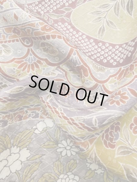 Photo23: CO0319G KOMON dyed (Grade A) and NAGOYA OBI sash (Grade B) (23)