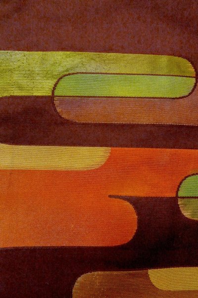 Photo26: CO0319G KOMON dyed (Grade A) and NAGOYA OBI sash (Grade B) (26)