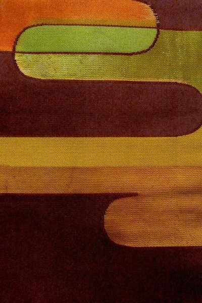 Photo27: CO0319G KOMON dyed (Grade A) and NAGOYA OBI sash (Grade B) (27)