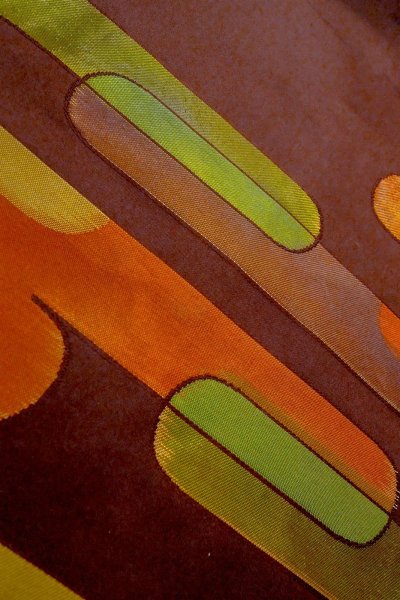 Photo29: CO0319G KOMON dyed (Grade A) and NAGOYA OBI sash (Grade B) (29)