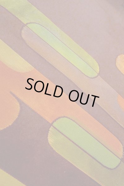 Photo29: CO0319G KOMON dyed (Grade A) and NAGOYA OBI sash (Grade B) (29)