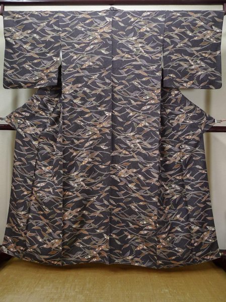 Photo6: CO0319H KOMON dyed (Grade A) and NAGOYA OBI sash (Grade C) (6)