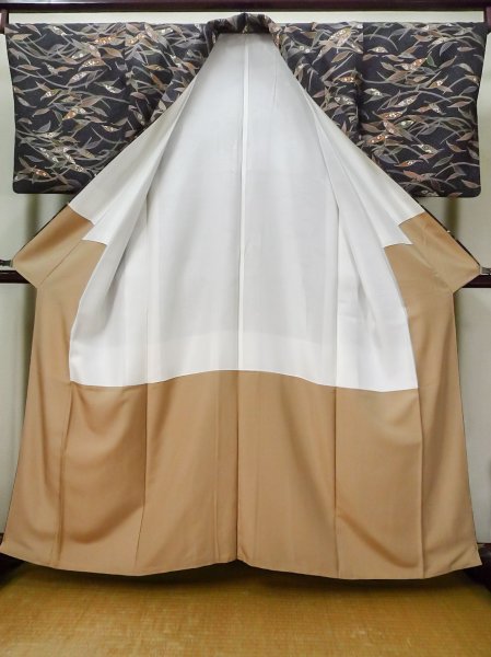 Photo7: CO0319H KOMON dyed (Grade A) and NAGOYA OBI sash (Grade C) (7)