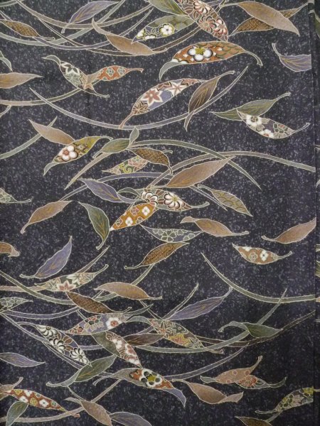 Photo13: CO0319H KOMON dyed (Grade A) and NAGOYA OBI sash (Grade C) (13)