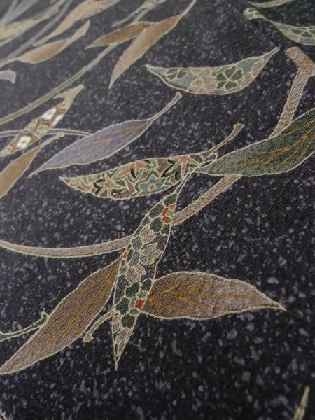 Photo18: CO0319H KOMON dyed (Grade A) and NAGOYA OBI sash (Grade C) (18)