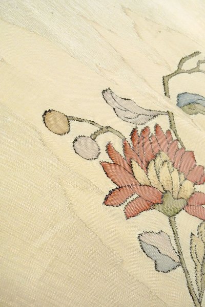 Photo28: CO0319H KOMON dyed (Grade A) and NAGOYA OBI sash (Grade C) (28)