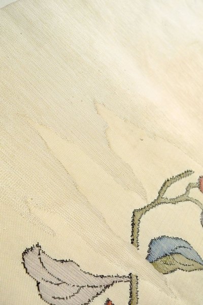 Photo29: CO0319H KOMON dyed (Grade A) and NAGOYA OBI sash (Grade C) (29)