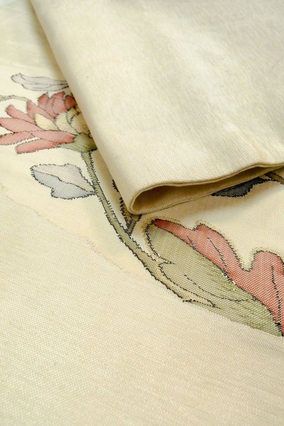 Photo30: CO0319H KOMON dyed (Grade A) and NAGOYA OBI sash (Grade C) (30)