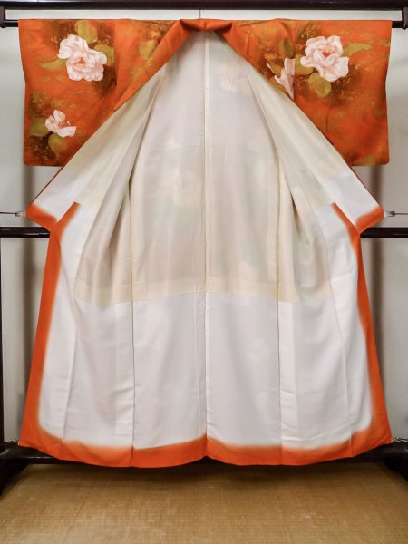 Photo7: CO0319J KOMON dyed (Grade A) and NAGOYA OBI sash (Grade B) (7)