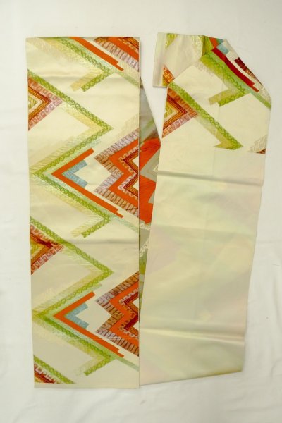 Photo8: CO0319J KOMON dyed (Grade A) and NAGOYA OBI sash (Grade B) (8)