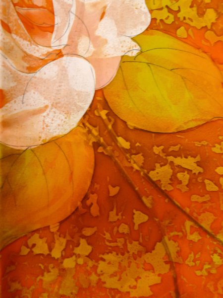 Photo17: CO0319J KOMON dyed (Grade A) and NAGOYA OBI sash (Grade B) (17)