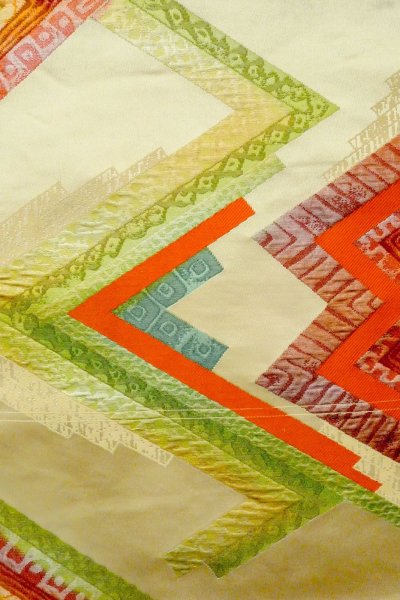 Photo24: CO0319J KOMON dyed (Grade A) and NAGOYA OBI sash (Grade B) (24)