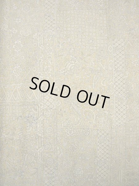 Photo13: CL0601B KOMON dyed (Grade A) and FUKURO OBI sash (Grade B) (13)