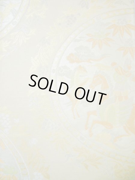 Photo27: CL0601B KOMON dyed (Grade A) and FUKURO OBI sash (Grade B) (27)