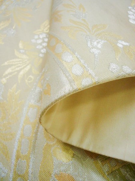 Photo31: CL0601B KOMON dyed (Grade A) and FUKURO OBI sash (Grade B) (31)