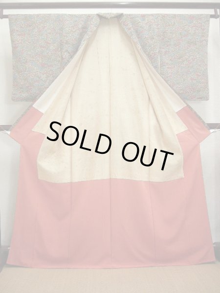 Photo12: CL0601C KOMON dyed (Grade B) and NAGOYA OBI sash (Grade C) (12)