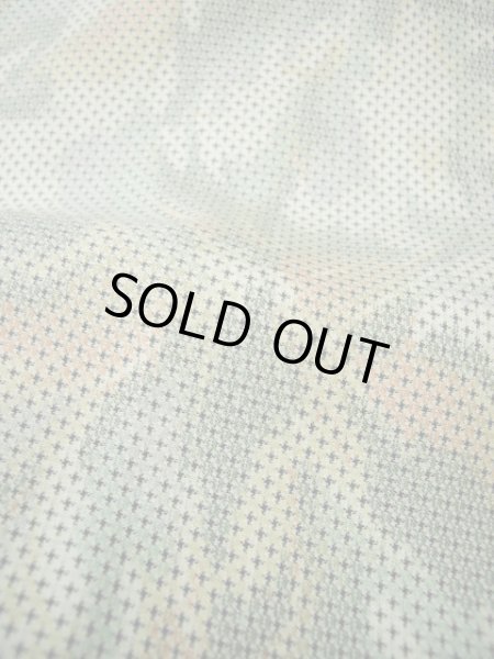 Photo17: CL0601E OSHIMA TSUMGI pongee (Grade A) and FUKURO OBI sash (Grade A) (17)