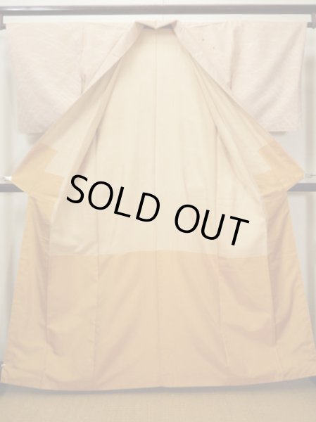 Photo7: CL0601G TSUKESAGE formal (Grade B) and FUKURO OBI sash (Grade B) (7)