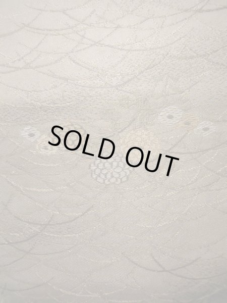 Photo22: CL0601G TSUKESAGE formal (Grade B) and FUKURO OBI sash (Grade B) (22)