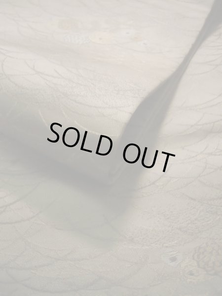 Photo28: CL0601G TSUKESAGE formal (Grade B) and FUKURO OBI sash (Grade B) (28)