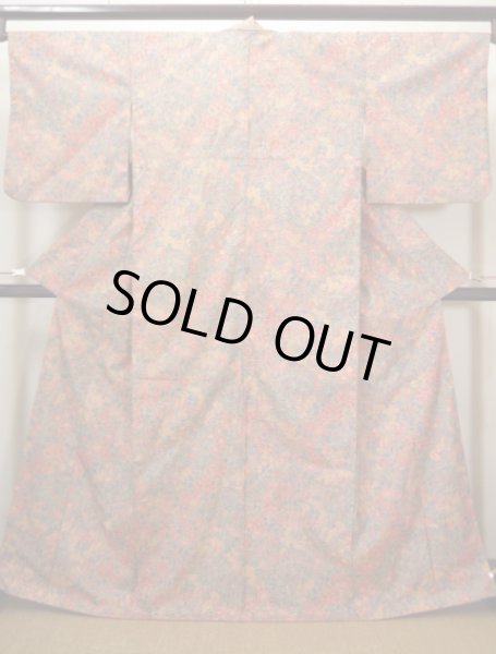 Photo7: CL0601H KOMON dyed (Grade A) and FUKURO OBI sash (Grade B) (7)