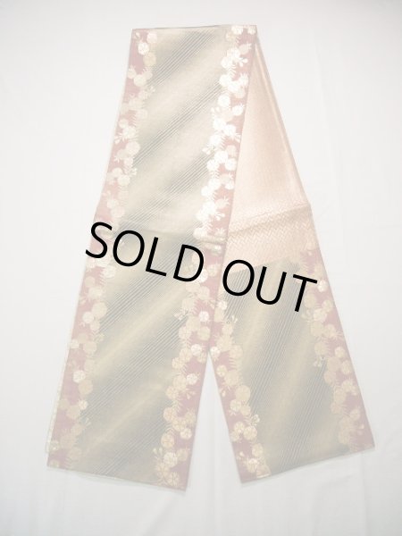 Photo20: CL0601H KOMON dyed (Grade A) and FUKURO OBI sash (Grade B) (20)