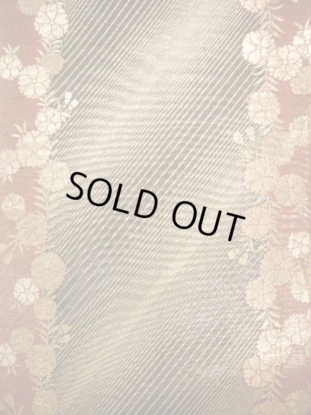 Photo22: CL0601H KOMON dyed (Grade A) and FUKURO OBI sash (Grade B) (22)