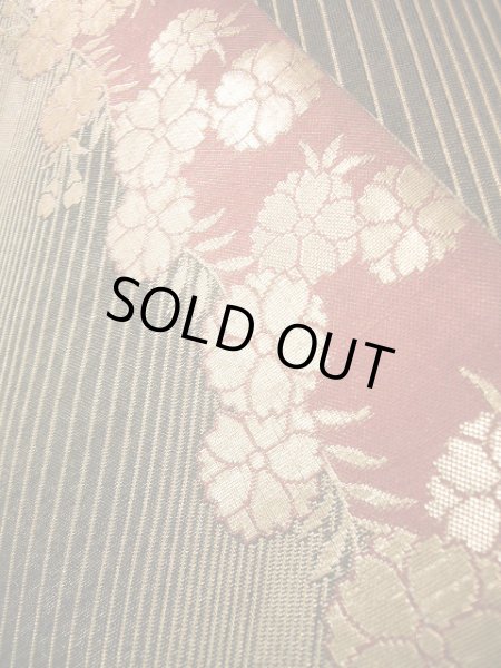 Photo26: CL0601H KOMON dyed (Grade A) and FUKURO OBI sash (Grade B) (26)