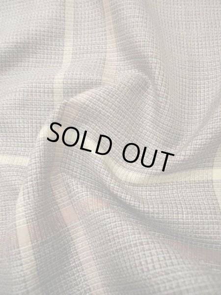 Photo14: CL0601I OSHIMA TSUMGI pongee (Grade A) and NAGOYA OBI sash (Grade B) (14)