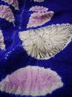 Photo12: Mint F0210A Vintage Japanese Kimono  Bright Navy Blue KAKESHITA under Uchikake Chrysanthemum Silk.  (Grade A) (12)
