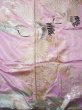 Photo12: G0805F Used Japanese Kimono Shiny Light Pink UCHIKAKE Wedding by Silk. Crane  (Grade A) (12)