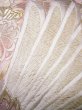 Photo15: G0805F Used Japanese Kimono Shiny Light Pink UCHIKAKE Wedding by Silk. Crane  (Grade A) (15)