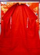 Photo4: G0805V Used Japanese Kimono  Bright Red UCHIKAKE Wedding by Silk. Crane  (Grade A) (4)