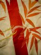 Photo15: G0805Z Used Japanese Kimono   Vermilion UCHIKAKE Wedding by Silk. Crane, YUZEN, The bottom is covered. (Grade B) (15)