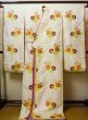 Photo3: G0826A Used Japanese Kimono   Off White UCHIKAKE Wedding by Silk. Chrysanthemum, JUNI-HITOE style.  (Grade B) (3)