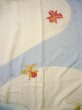 Photo7: Mint H1025M Used Japanese Kimono  Shiny Off White FURISODE long-sleeved / Silk. Cattleya  (Grade A) (7)