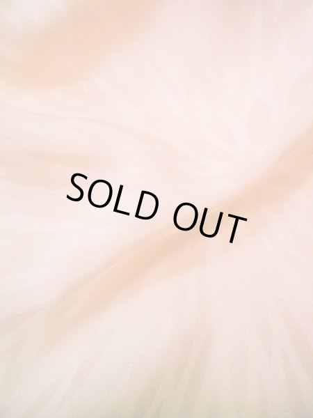 Photo9: Mint H1117C Used Japanese Kimono   Off White JUBAN undergarment / Silk. Gradation  (Grade A) (9)