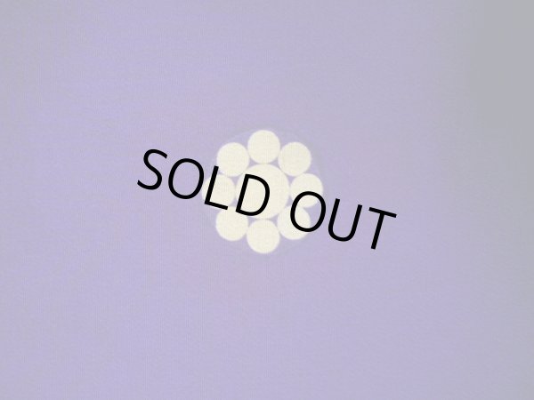 Photo5: I0107S Used Japanese Kimono  Bright Purple FURISODE long-sleeved / Silk. Book, MEIJI era (Grade C) (5)