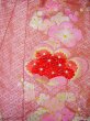 Photo10: Mint I0112F Used Japanese Kimono  Dark Pink UCHIKAKE Wedding / Silk. Peacock  (Grade A) (10)