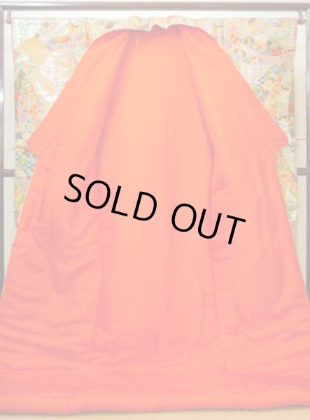 Photo4: I0112G Used Japanese Kimono Shiny Smoky Wisteria UCHIKAKE Wedding / Silk. TABANENOSHI  (Grade A) (4)