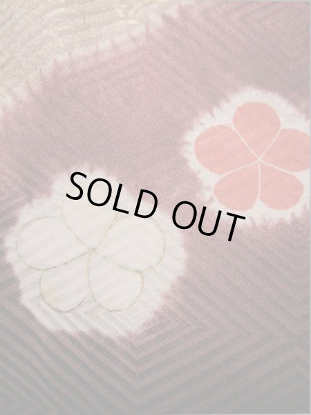 Photo21: I0207H Used Japanese Kimono  Pale Pink FURISODE long-sleeved / Silk. Treasures  (Grade A) (21)