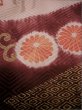 Photo33: I0207H Used Japanese Kimono  Pale Pink FURISODE long-sleeved / Silk. Treasures  (Grade A) (33)