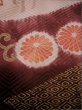 Photo33: I0207H Used Japanese Kimono  Pale Pink FURISODE long-sleeved / Silk. Treasures  (Grade A) (33)