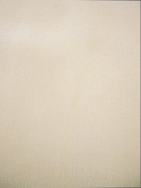 Photo4: I0207L Used Japanese Kimono  Smoky Off White JUBAN undergarment / Silk.   (Grade C) (4)