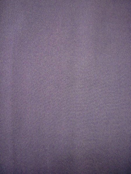 Photo4: I0427P Used Japanese Kimono   Wisteria HITOE unlined / Silk. Lozenges  (Grade C) (4)